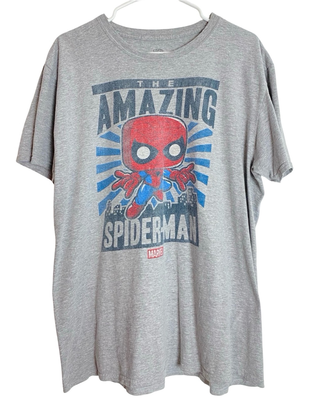 Marvel Spiderman Pop Funko Tshirt Tee Mens Unisex Size Large